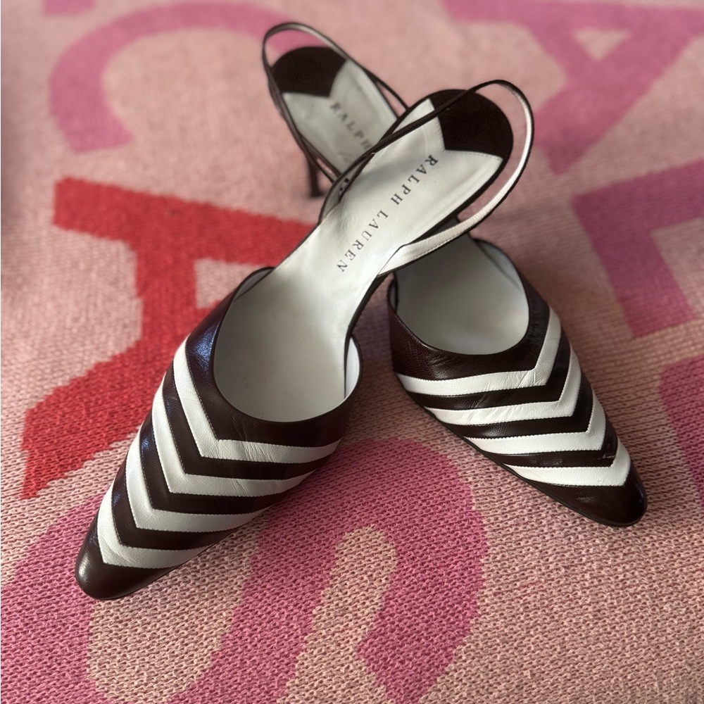 Ralph Lauren vintage 90’s Slingback Heels